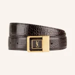 Saint Laurent Belt croc