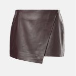 Frankie Shop Leather Skirt Cleo